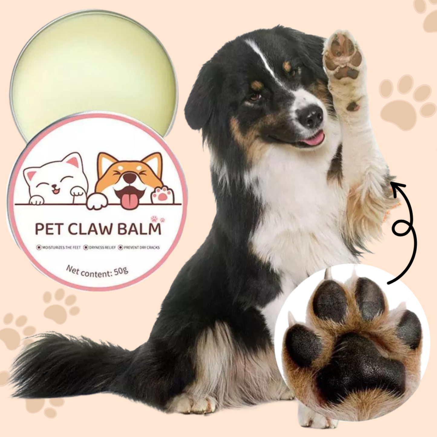 PawBalm - Heeft jouw huisdier last van droge pootjes?