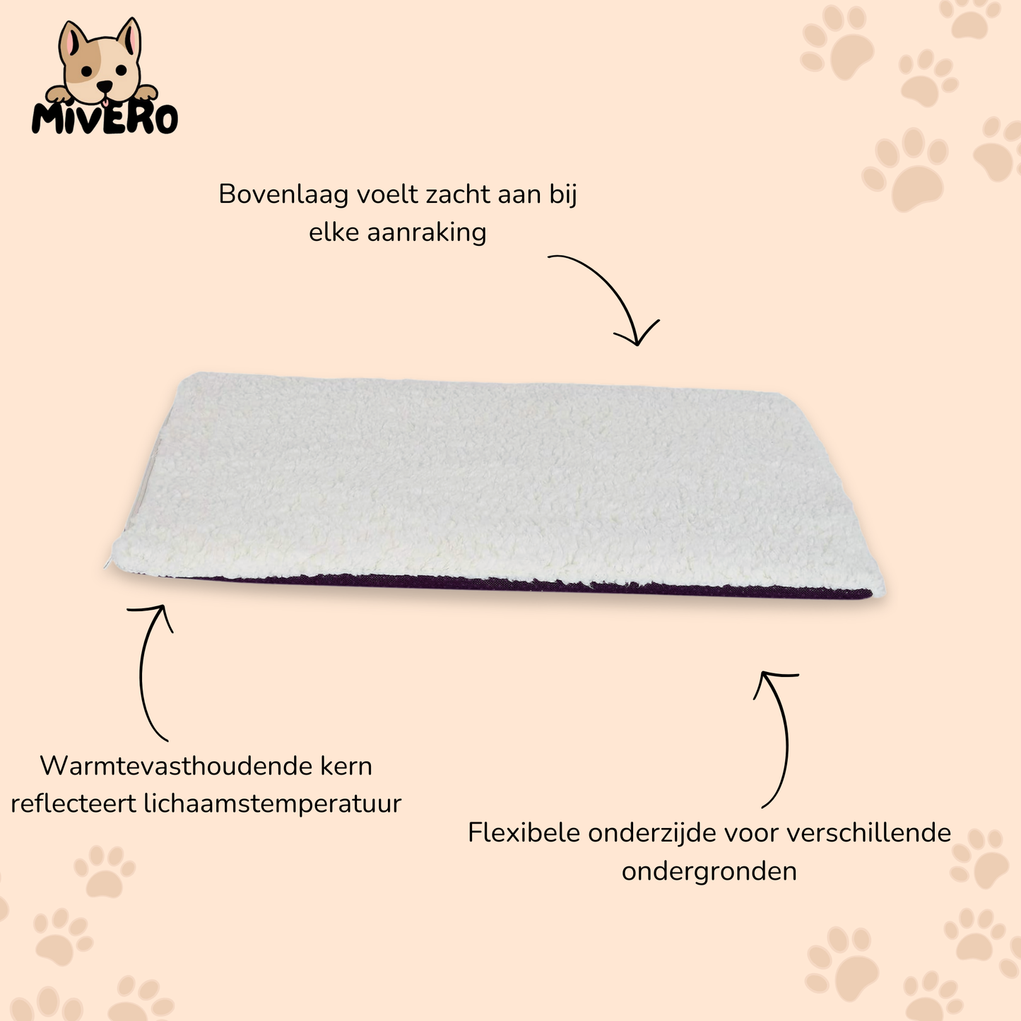 Kozyra - Zelfverwarmende Pluche Kattenmat
