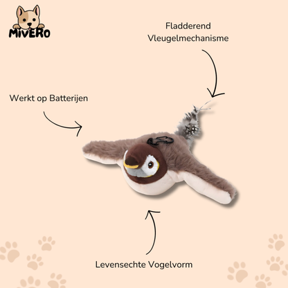 ChirpFly - Interactief Fladderend Kattenspeeltje