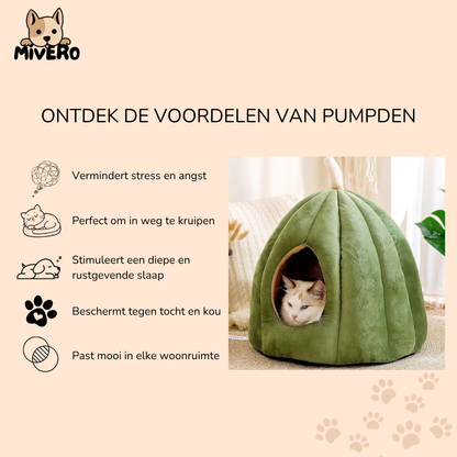 PumpDen - Knusse Geborgenheidsdierenhut