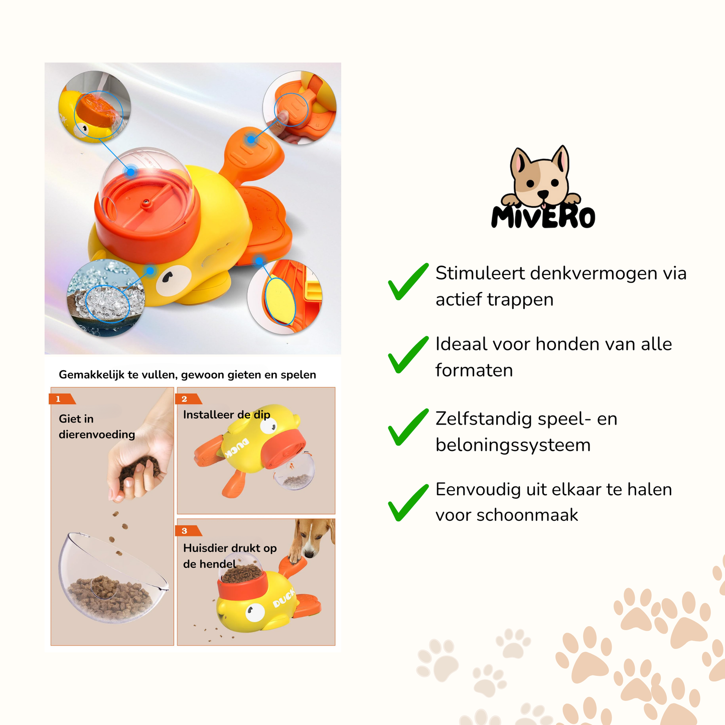 Trickbit - Interactieve Traktatieverdeler Hond