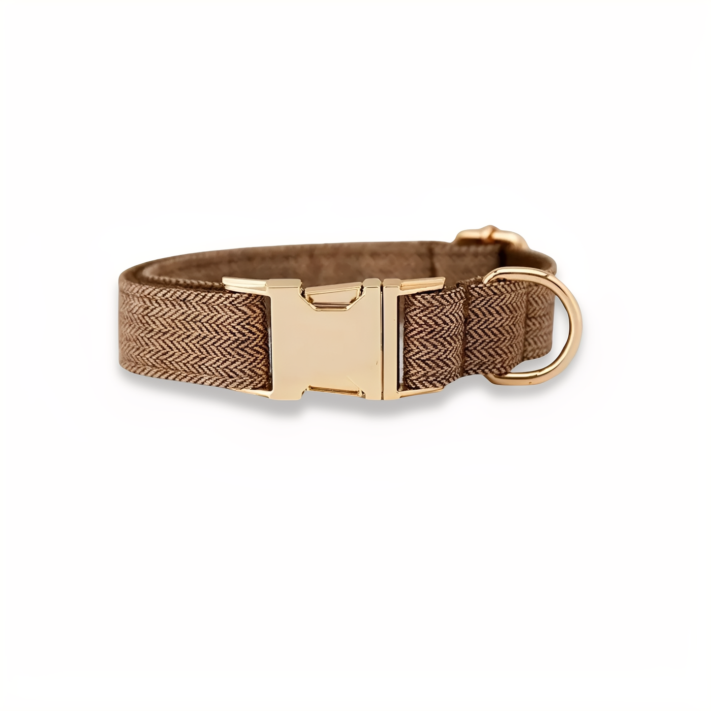 Snuggleband - Zachte Tweed Hondenhalsband