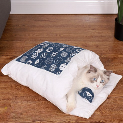 Cosnug - Omsloten Pluche Kattenbed