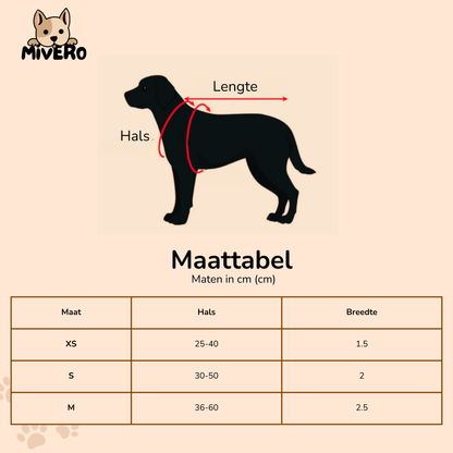 Pawdentify - Gegraveerde Nylon Hondenhalsband