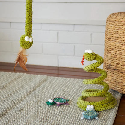 Pouncey - Interactief Slang Kattenspeelgoed