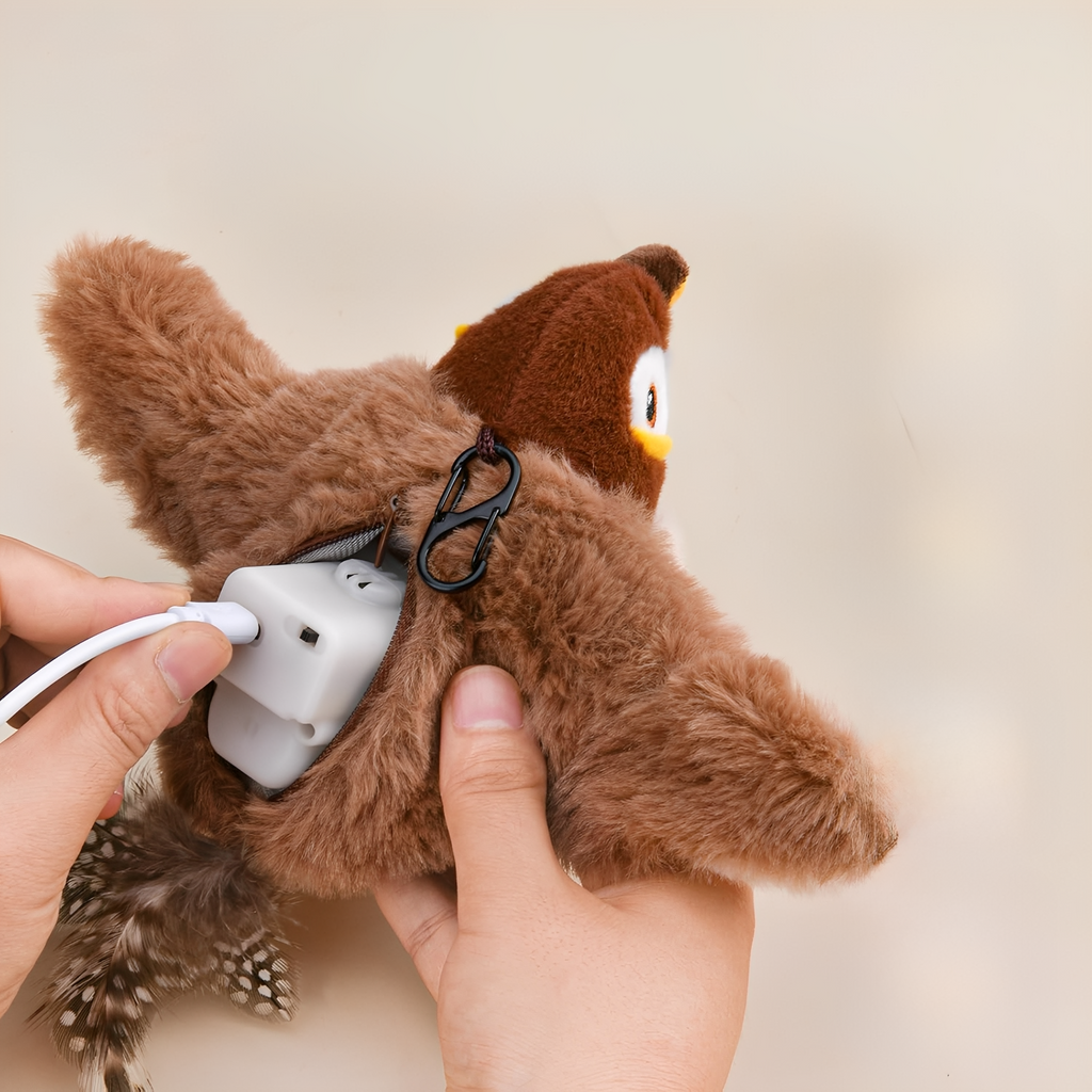 ChirpFly - Katten Speelgoed Interactieve Vogel 2.0