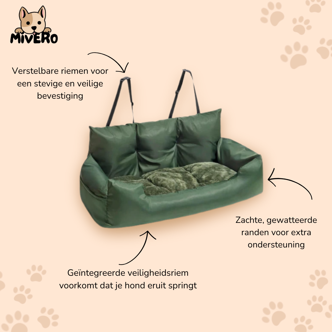 SnuggleSeat  - Veilig Comfortabel Hondenzitje