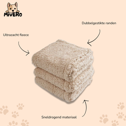 WarmWoof - Pluche Fleece Huisdierdeken