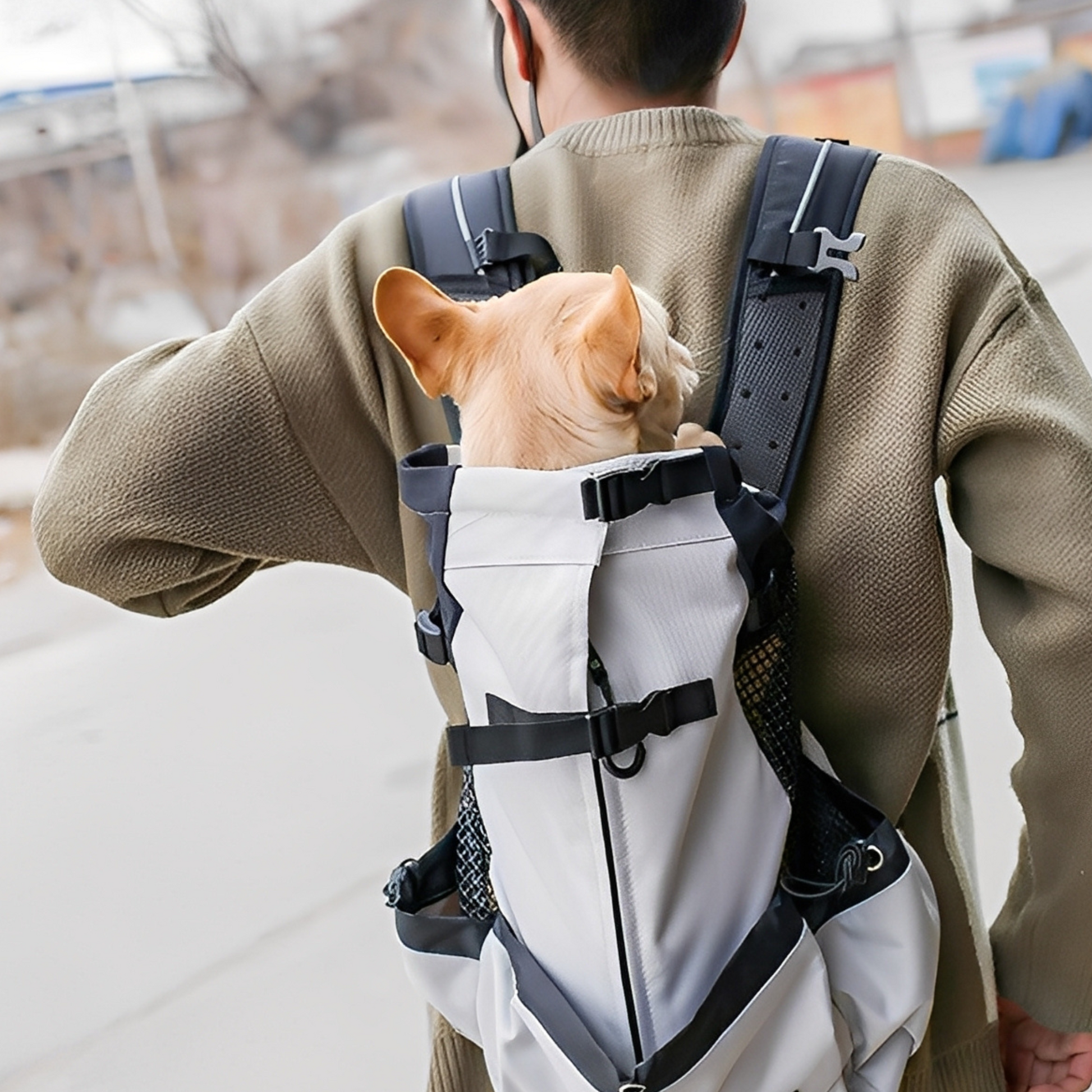 PawPack - Ergonomische Hondendraagzak Rugzak