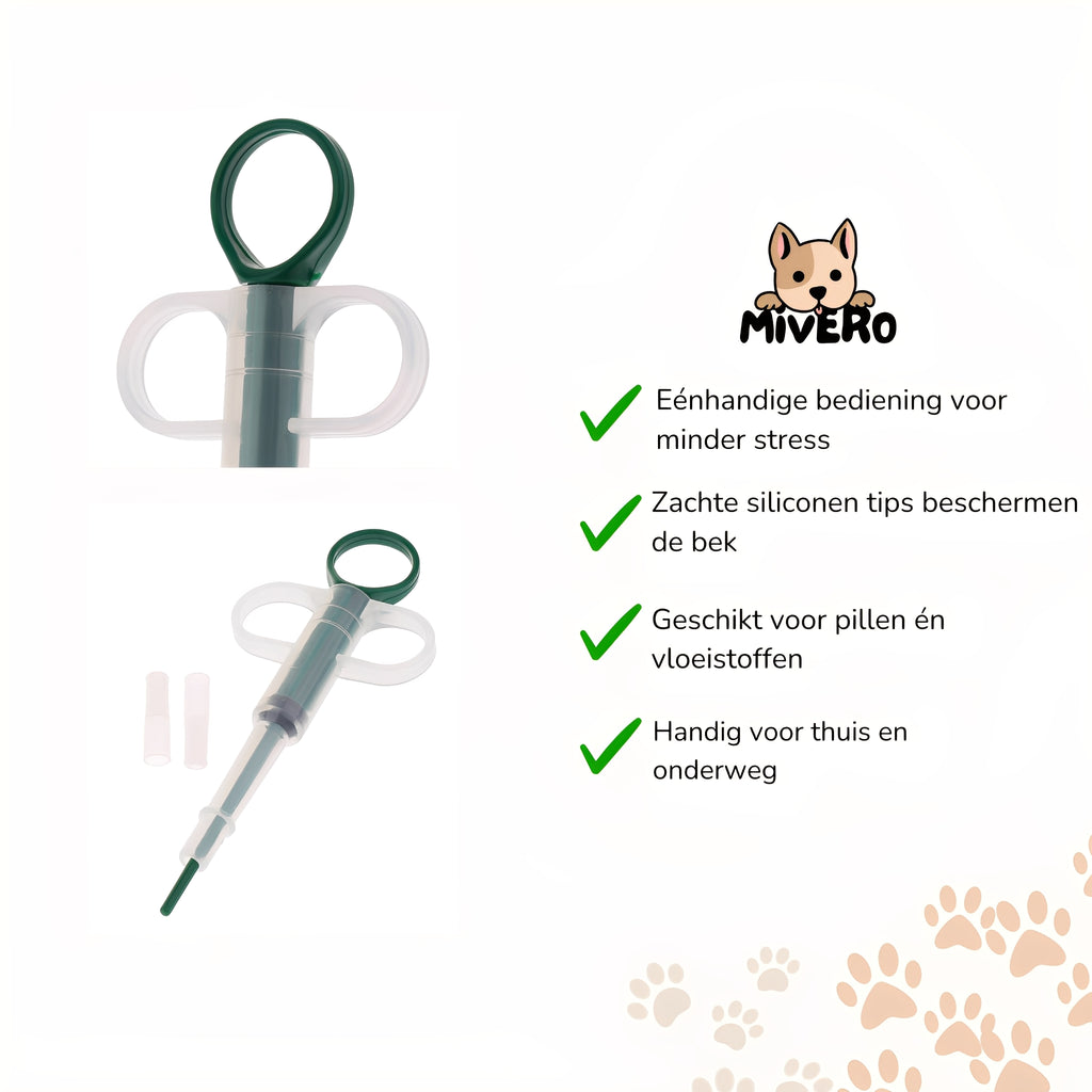 Medipaw - Silicone Medicatie Hond Injector