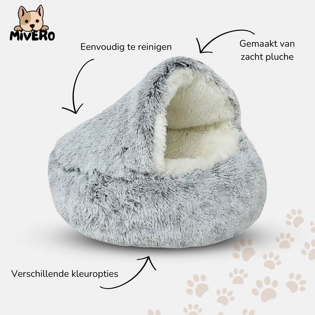 CozyCave - Warme Knusse Huisdierenmand