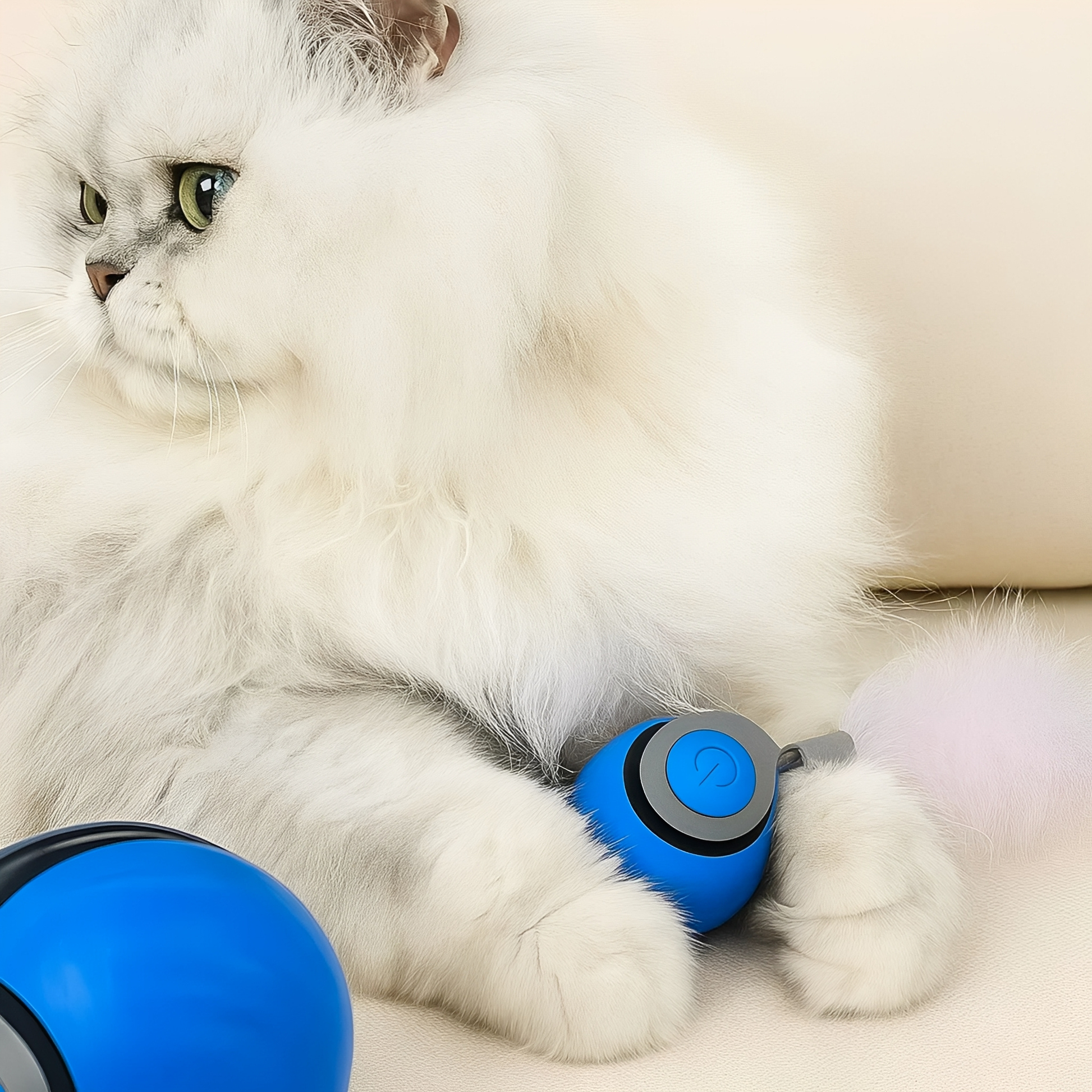Zoomball 2.0 - Houdt katten actief en speels