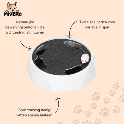 PurrChase - Interactieve Beweeglijke Kattenspeelgoed