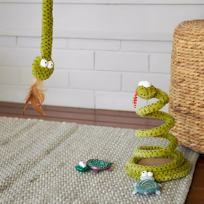 Pouncey - Interactief Slang Kattenspeelgoed