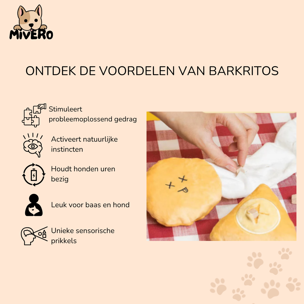 Barkritos - Snuffelbaar Kauwspeelgoed Hond