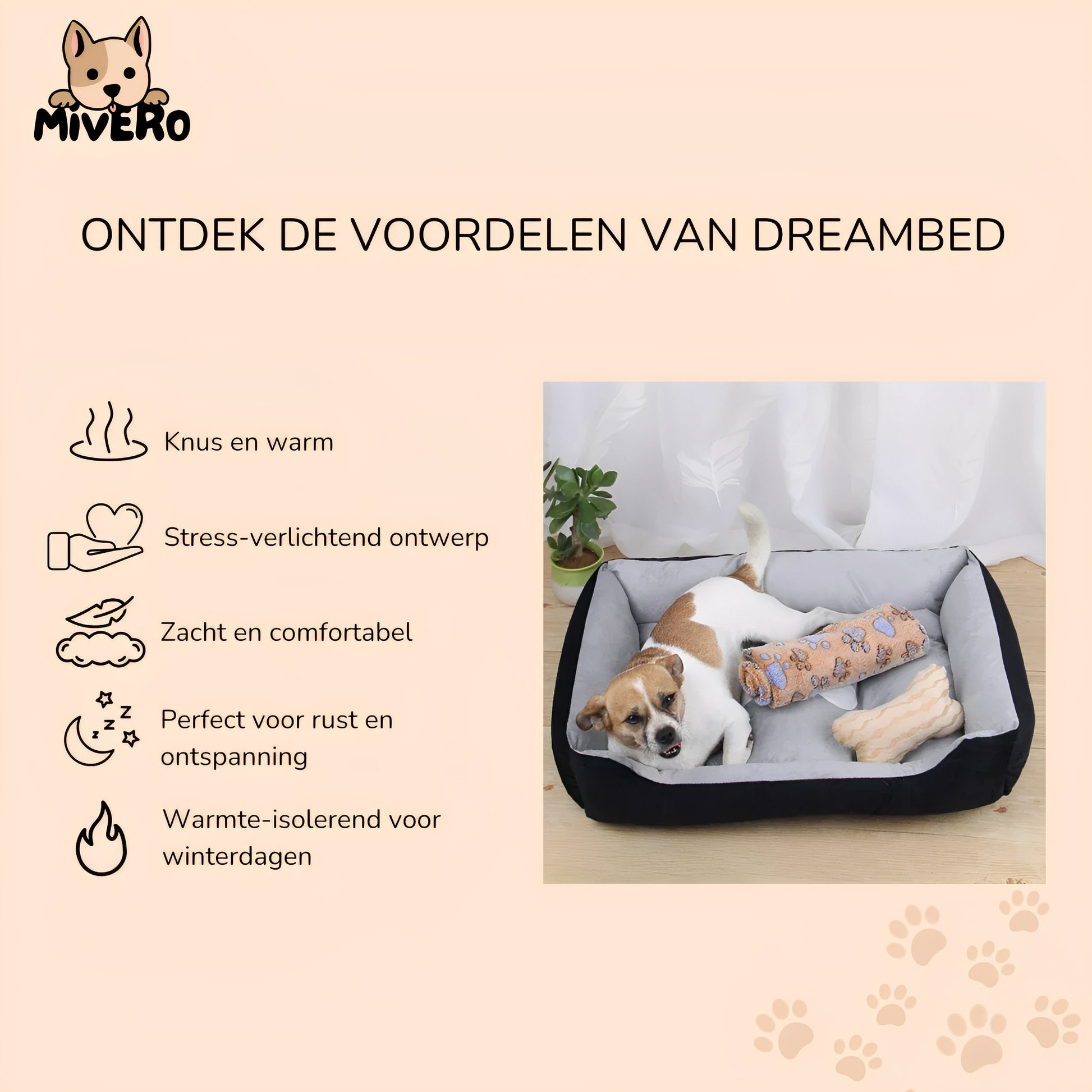 DreamBed - Pluche Knusse Huisdierenmand