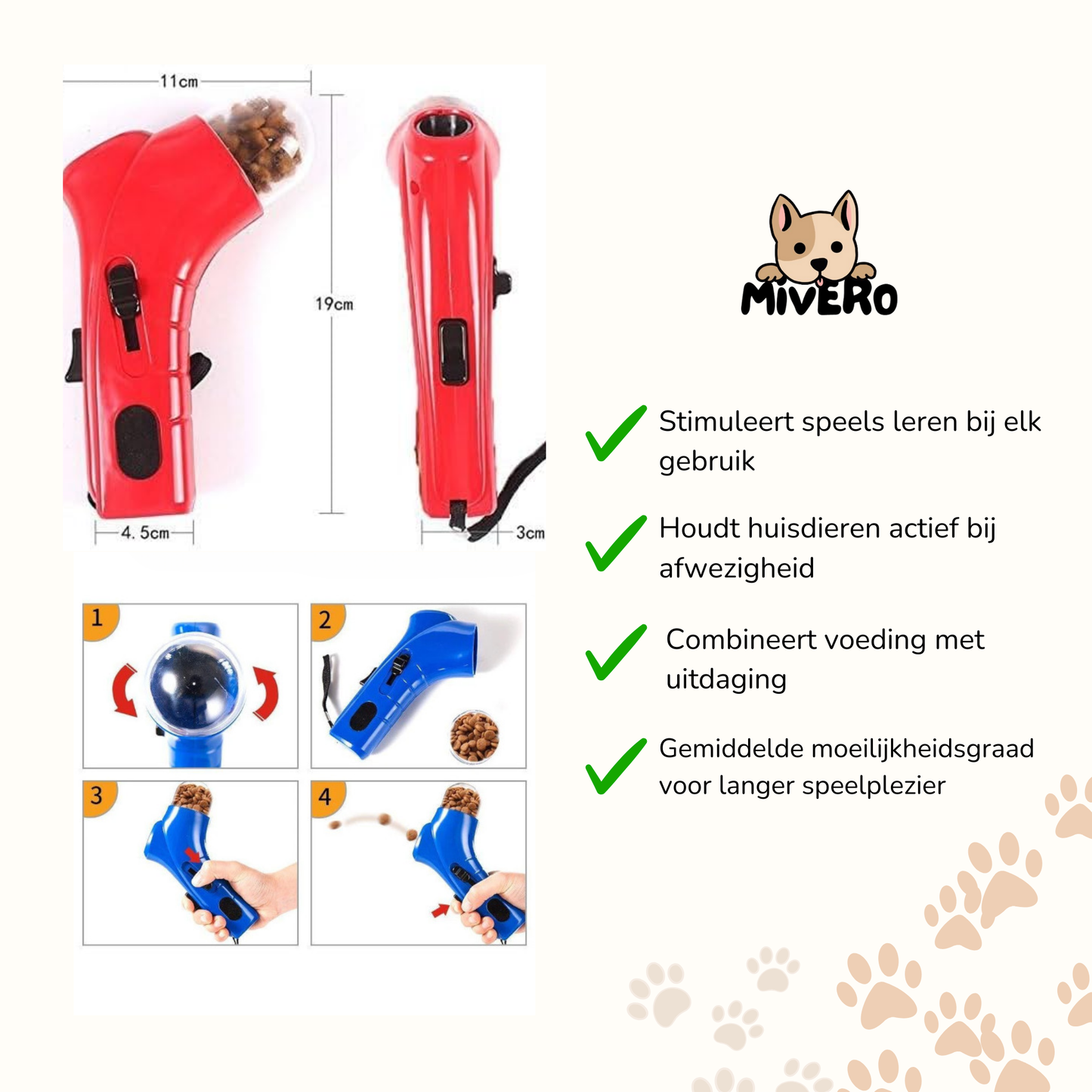 Treatrix - Interactieve Voerdispenser Huisdieren