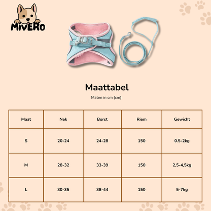 Catventure -  Verstelbaar Veiligheidstuigje Kat