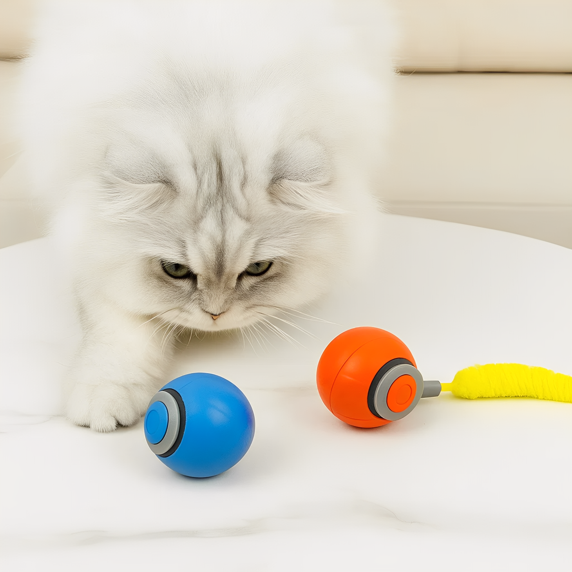 Zoomball 2.0 - Houdt katten actief en speels