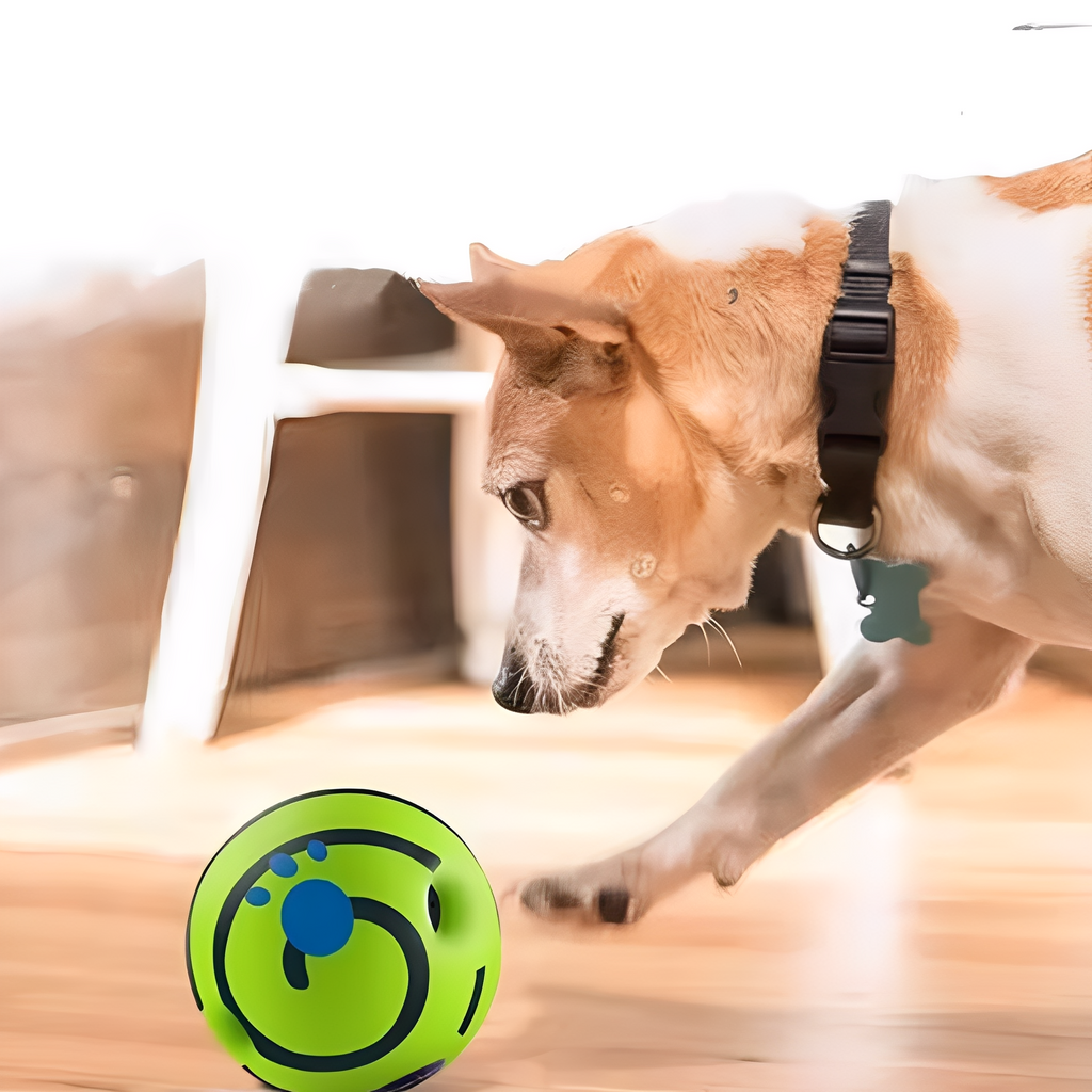 Chompix - Interactieve Geluidmakende Hondenspeelbal
