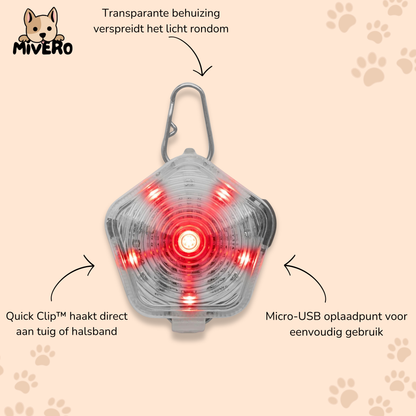 Vizion - Oplaadbaar Waterdicht Hondenlicht
