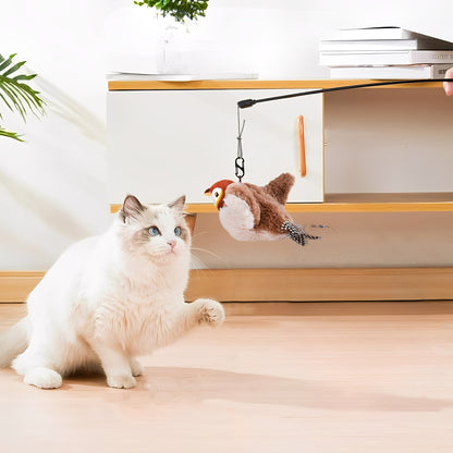 ChirpFly - Interactief Fladderend Kattenspeeltje