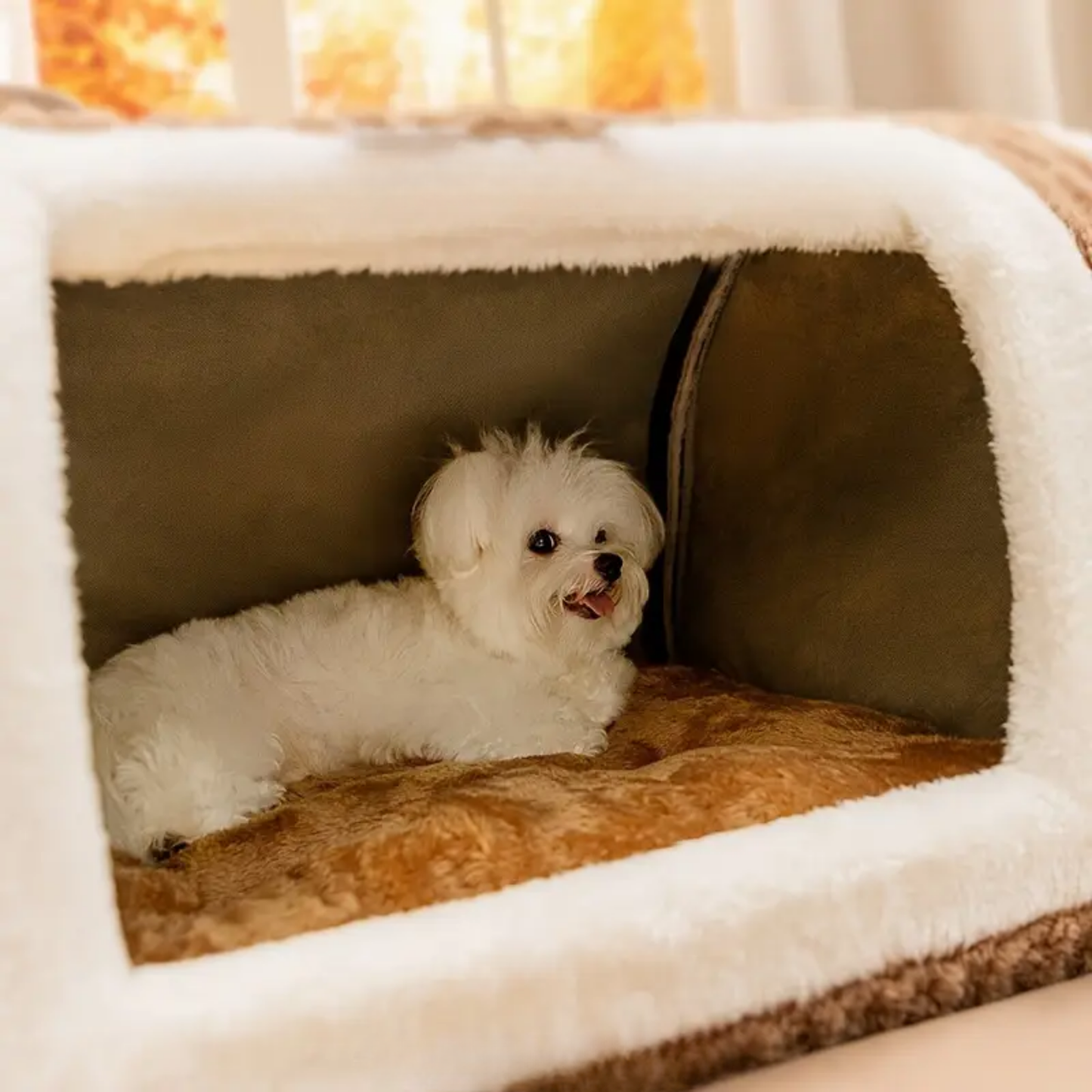 Pawshelter - Pluche Veiligheids Huisdierenbed