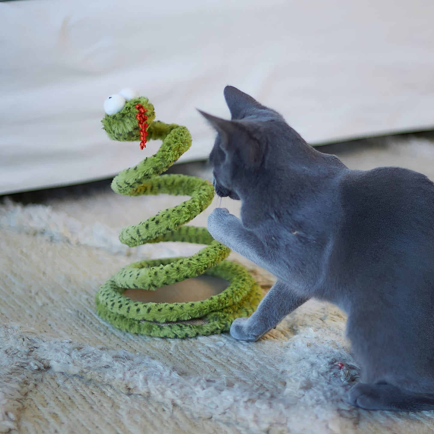Pouncey - Interactief Slang Kattenspeelgoed