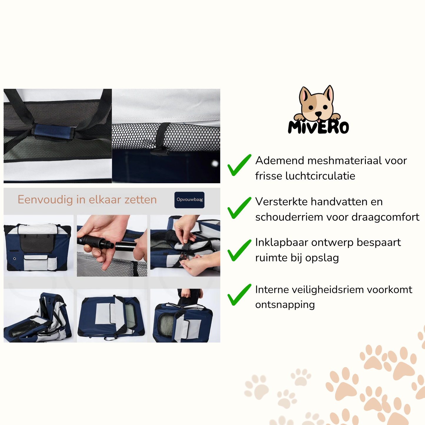 AirCrate - Ademende Inklapbare Huisdierentas