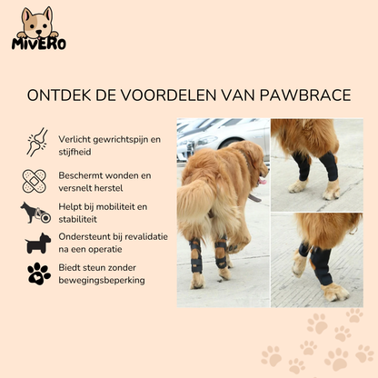 PawBrace - Orthopedische Honden Pootbrace
