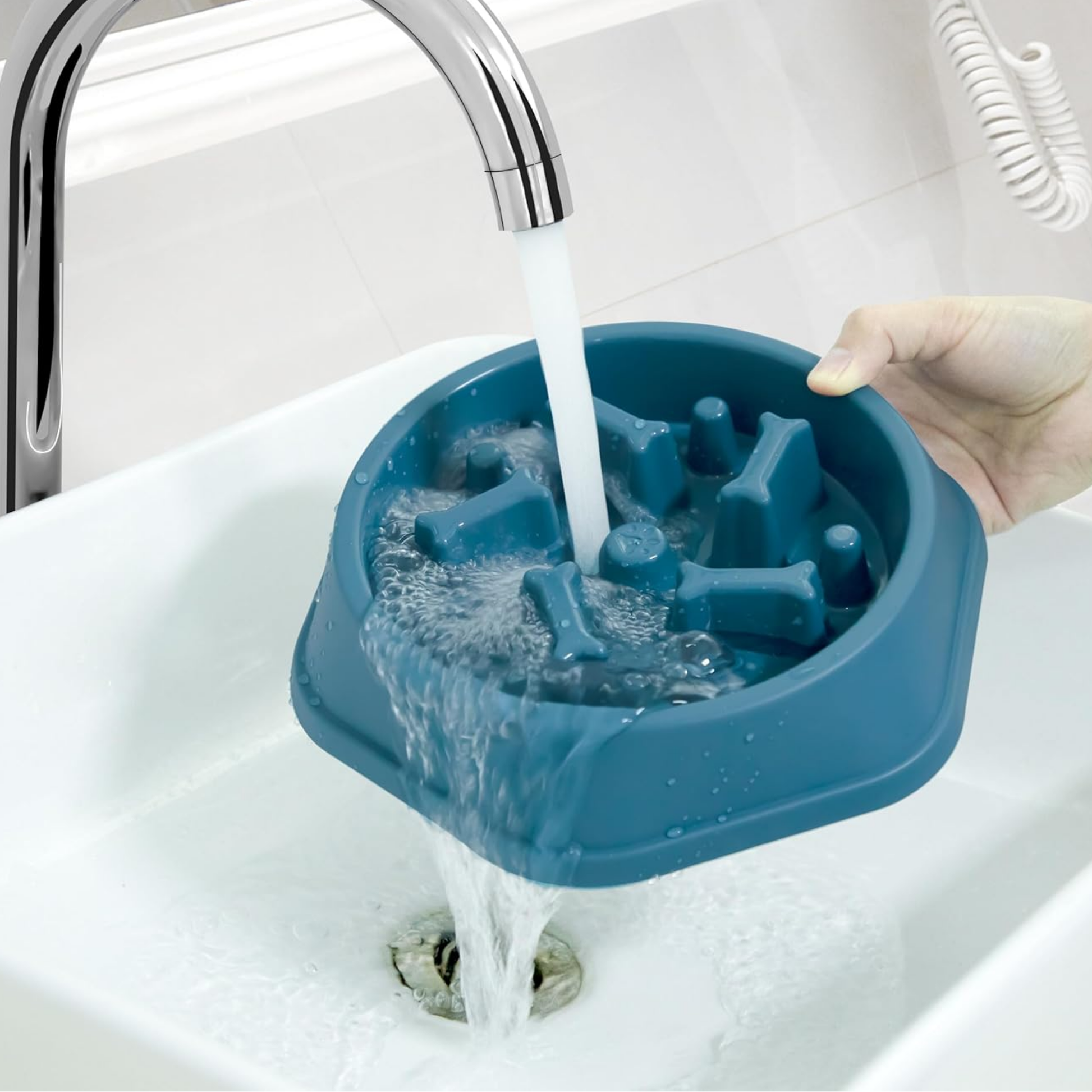 SlowBowl - Ergonomische Anti-Schrok Voerbak