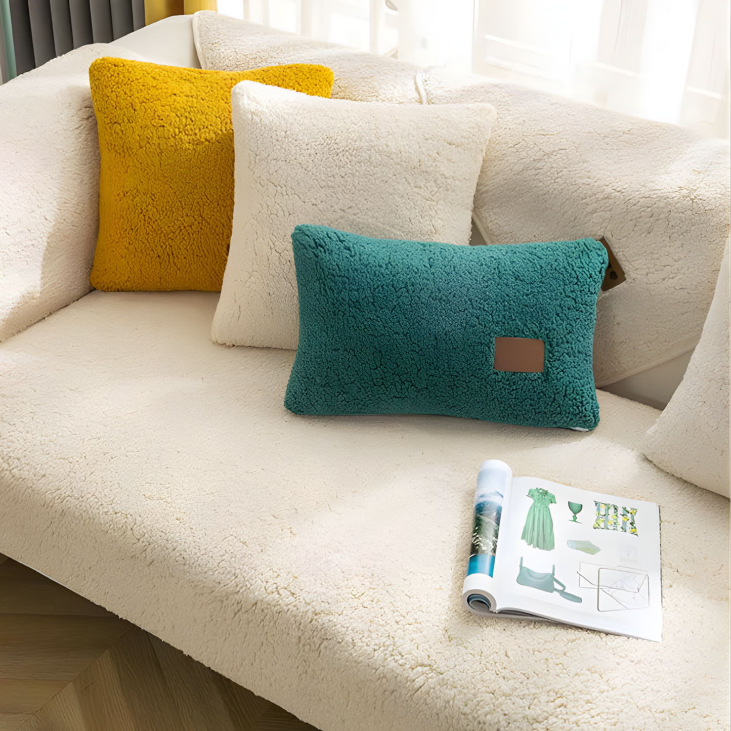 hushcover - bankhoes honden waterdicht sherpa fleece