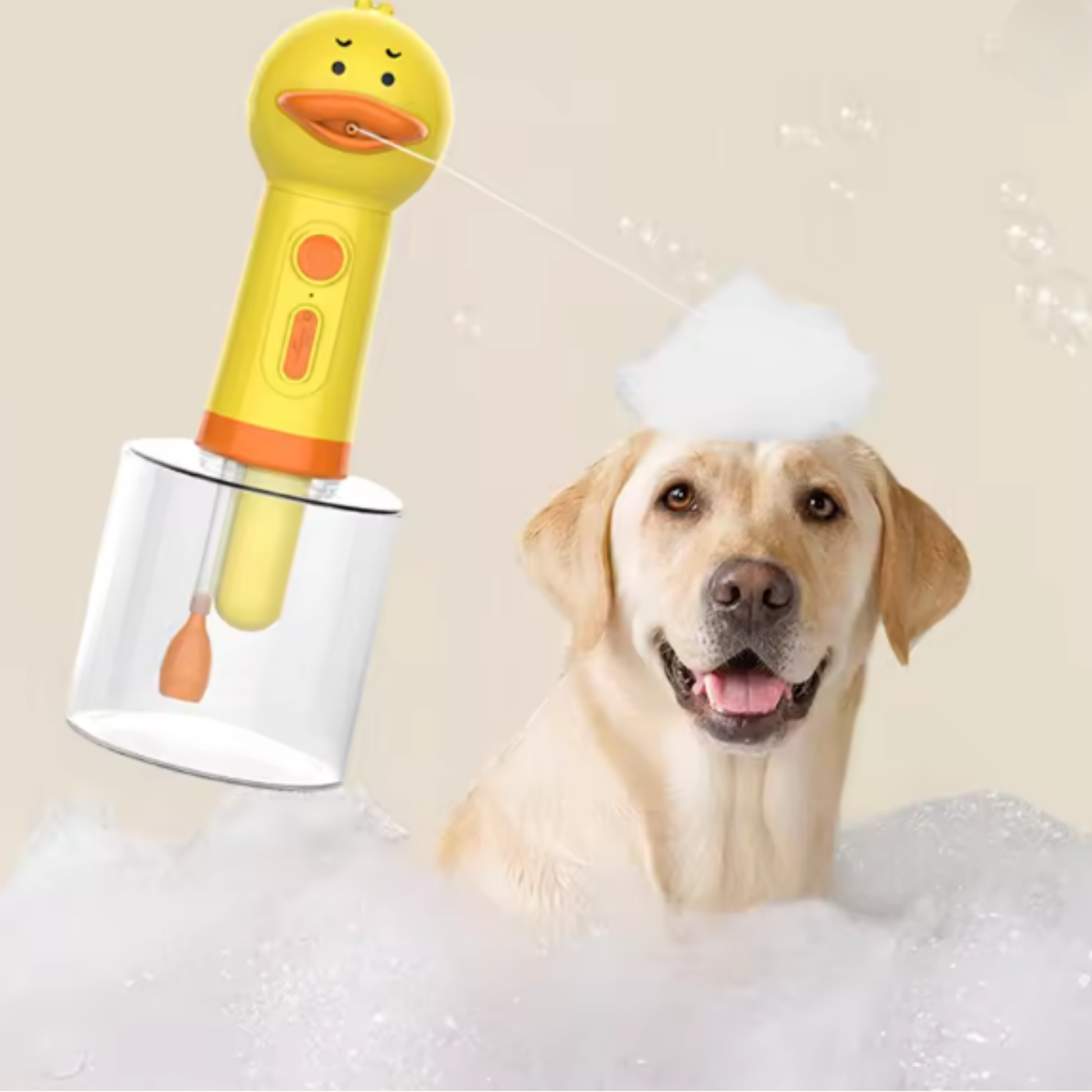 QuackSpa -  Automatische Schuimende Huisdierdispenser