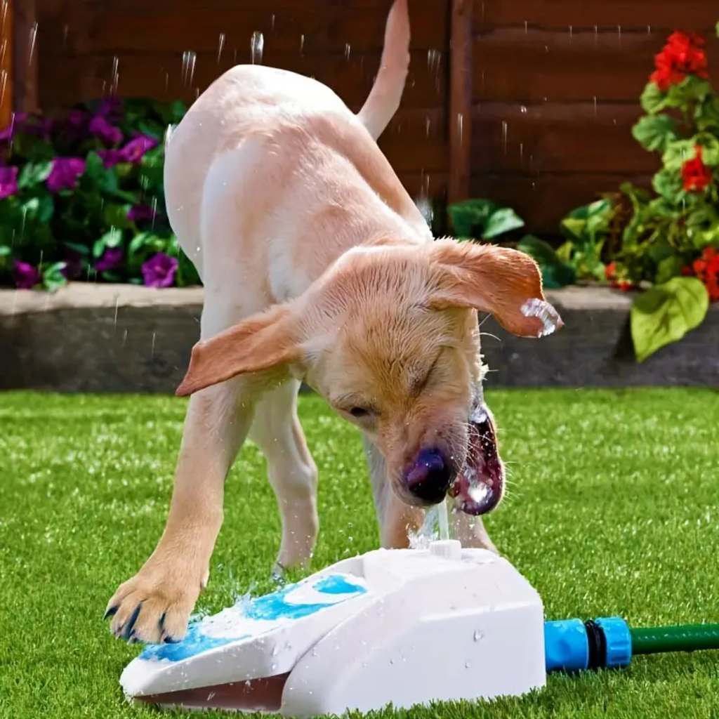 Pawsplash - Interactieve Verkoelende Hondenspeelfontein
