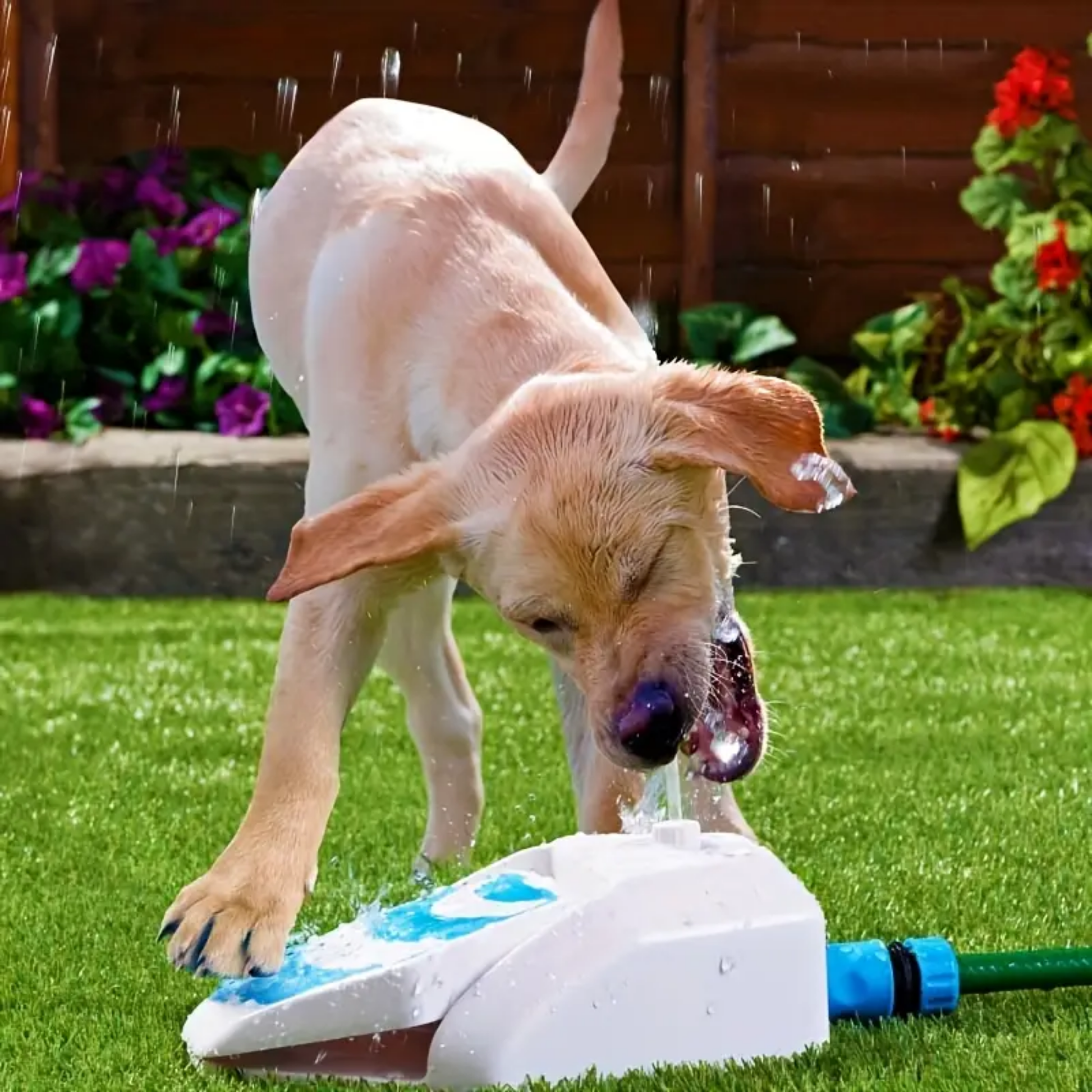 Pawsplash - Interactieve Verkoelende Hondenspeelfontein