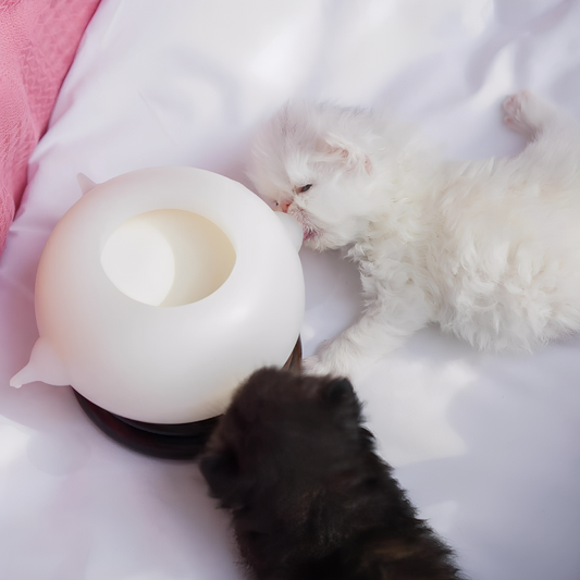 Sucklemate - Handsfree Siliconen Kittenfeeder