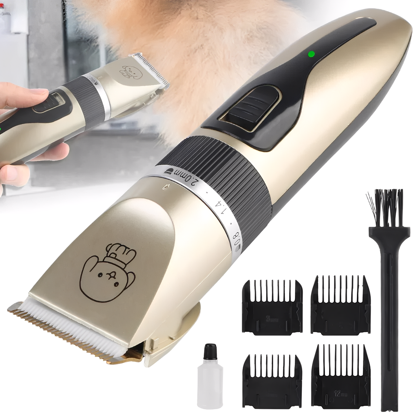 GroomZen - Stille Professionele Tondeuse