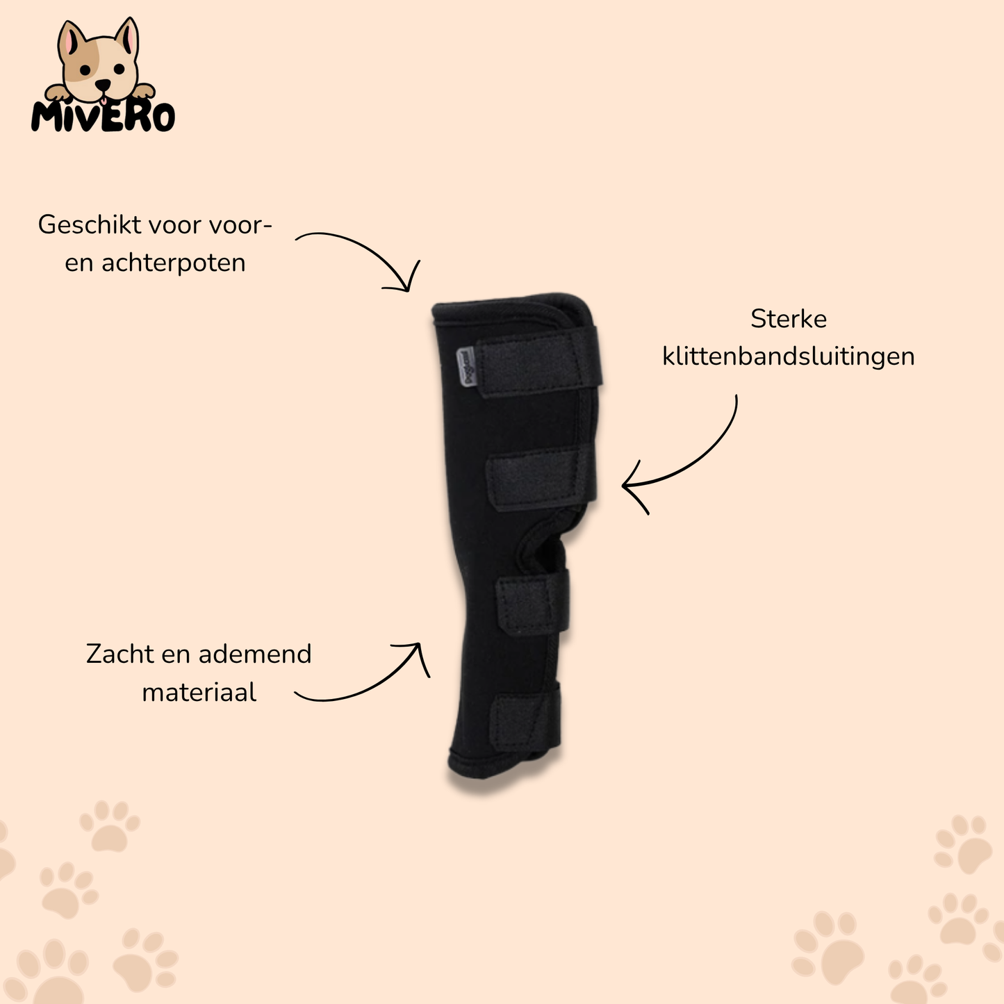 PawBrace - Orthopedische Honden Pootbrace