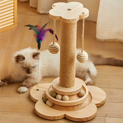 PurrVana - Massief Sisal Kattenkrabpaal