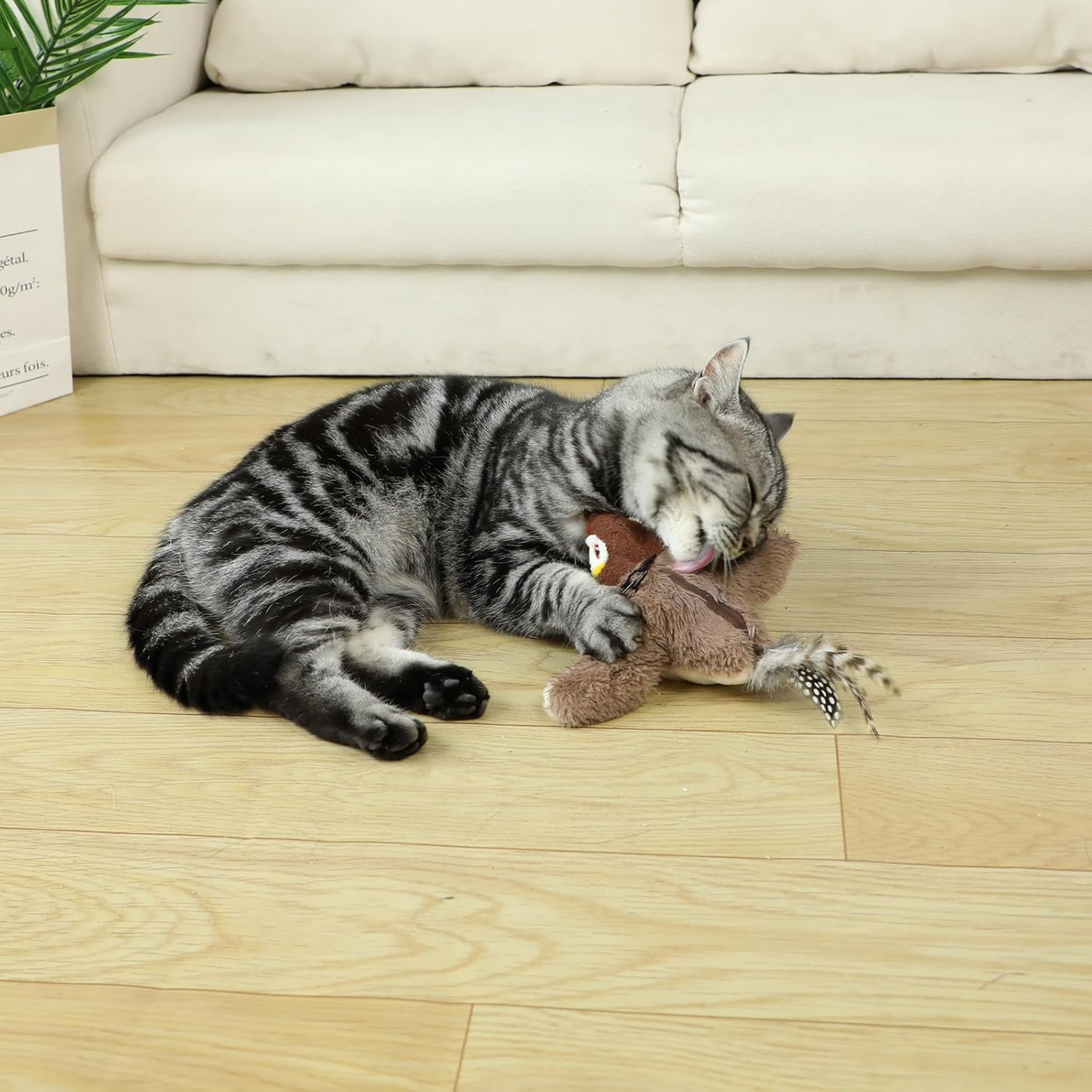 ChirpFly - Katten Speelgoed Interactieve Vogel 2.0