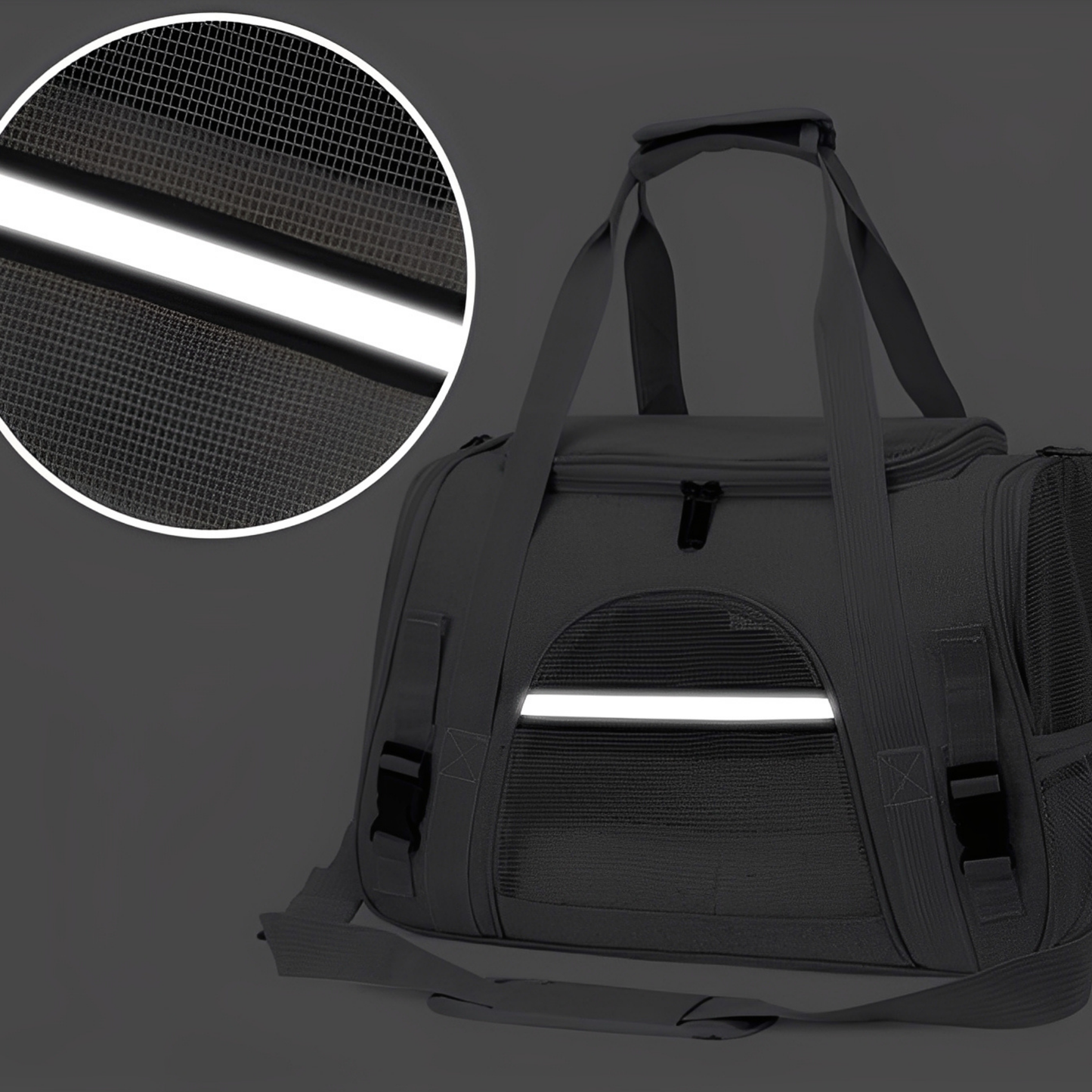 PawVoyage - Comfortabele Reis Hondentas