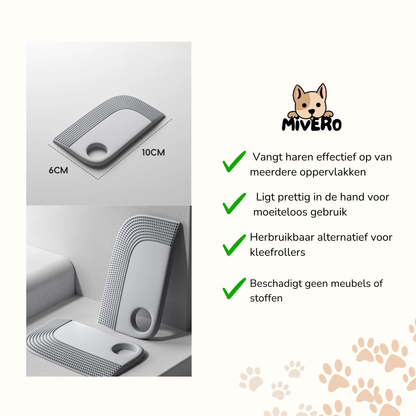 Sheddi -  Herbruikbare Ergonomische Haarverwijderaar
