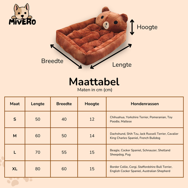 Nestura - Orthopedisch Antislip Hondenbed