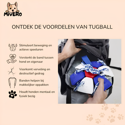 TugBall - Interactieve Tugbal Hond