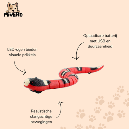 SlitherFun - Interactieve Slangenrobot Huisdierenspeelgoed
