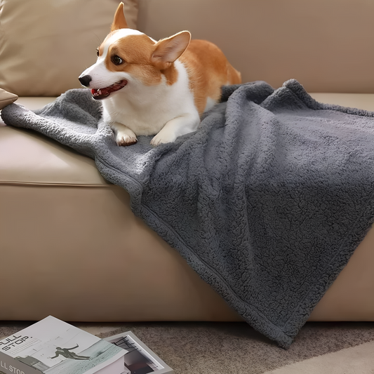 WarmWoof - Pluche Fleece Huisdierdeken