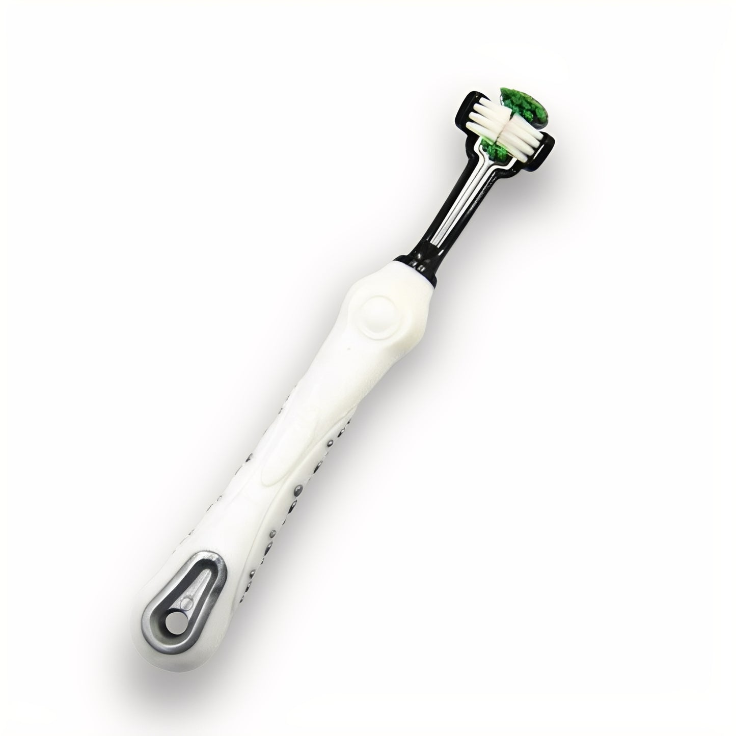 DentaPup - Ergonomische dubbelzijdige hondentandenborstel