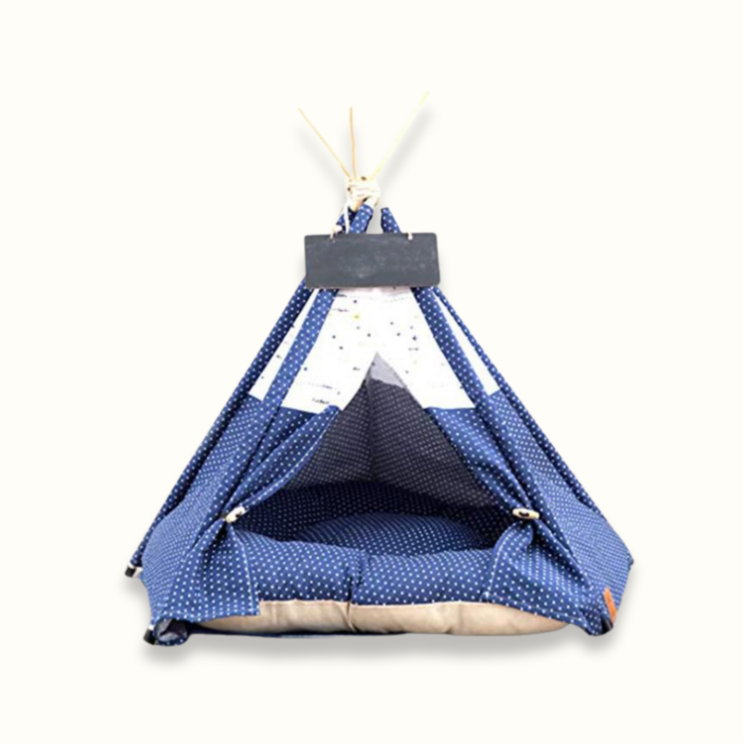 Snugwood - Houten Katoenen Hondenbed