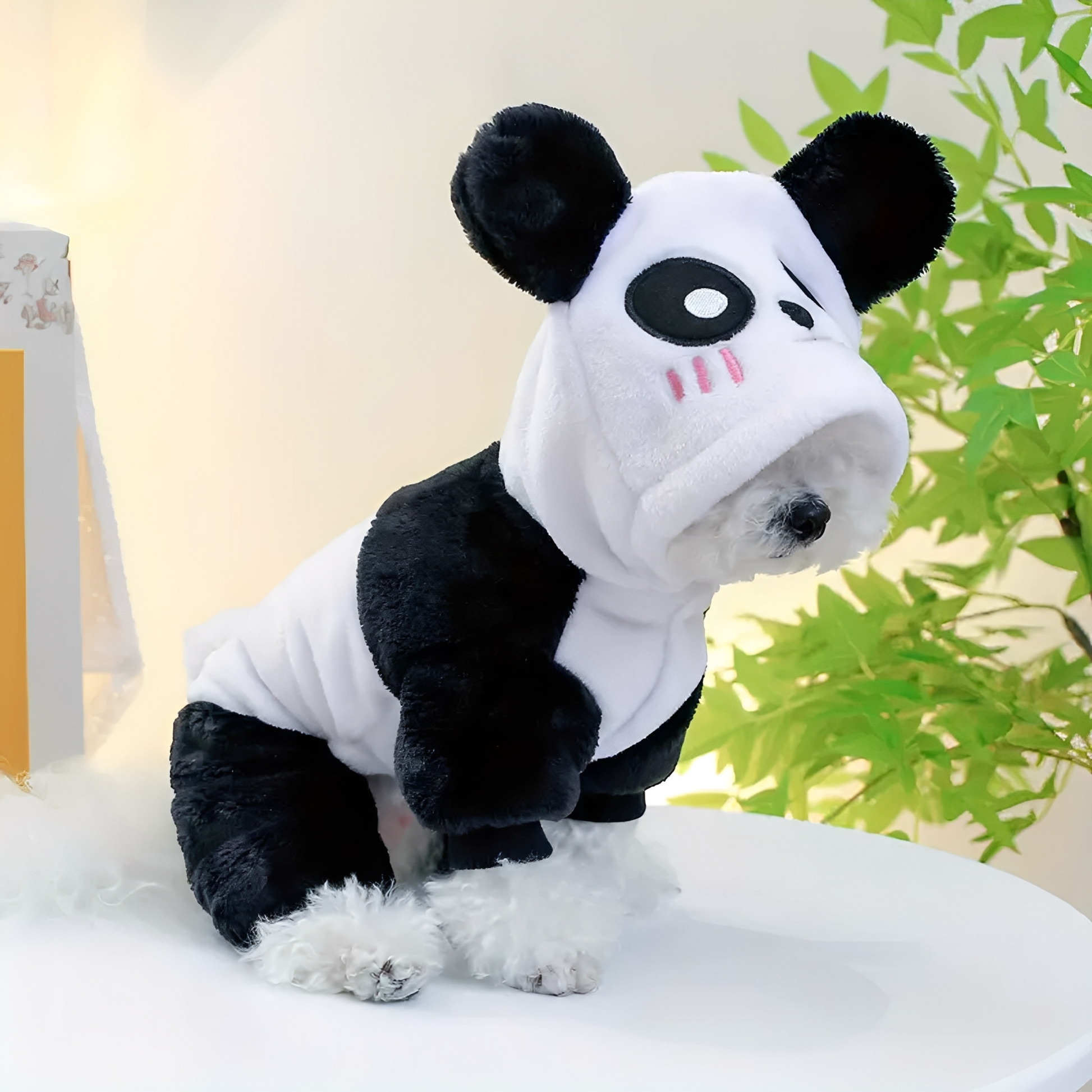 Pawnda - Hypoallergene Panda Hondenhoodie