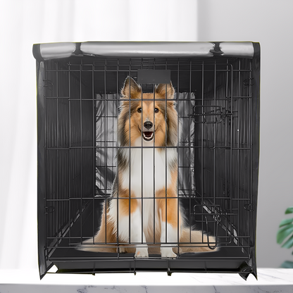 ZenCrate - Ademend Verduisterend Hondenbenchhoes